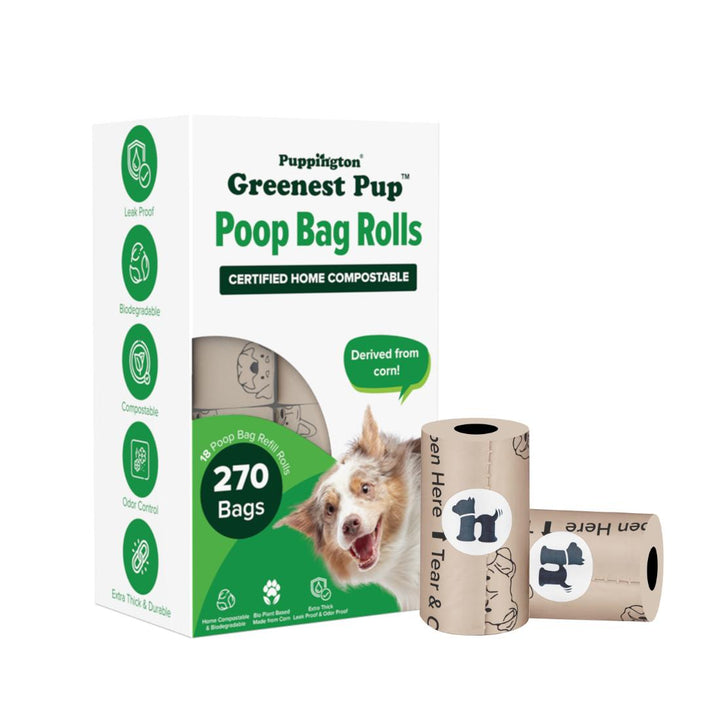 Compostable Poop Bags - Vanilla Cream